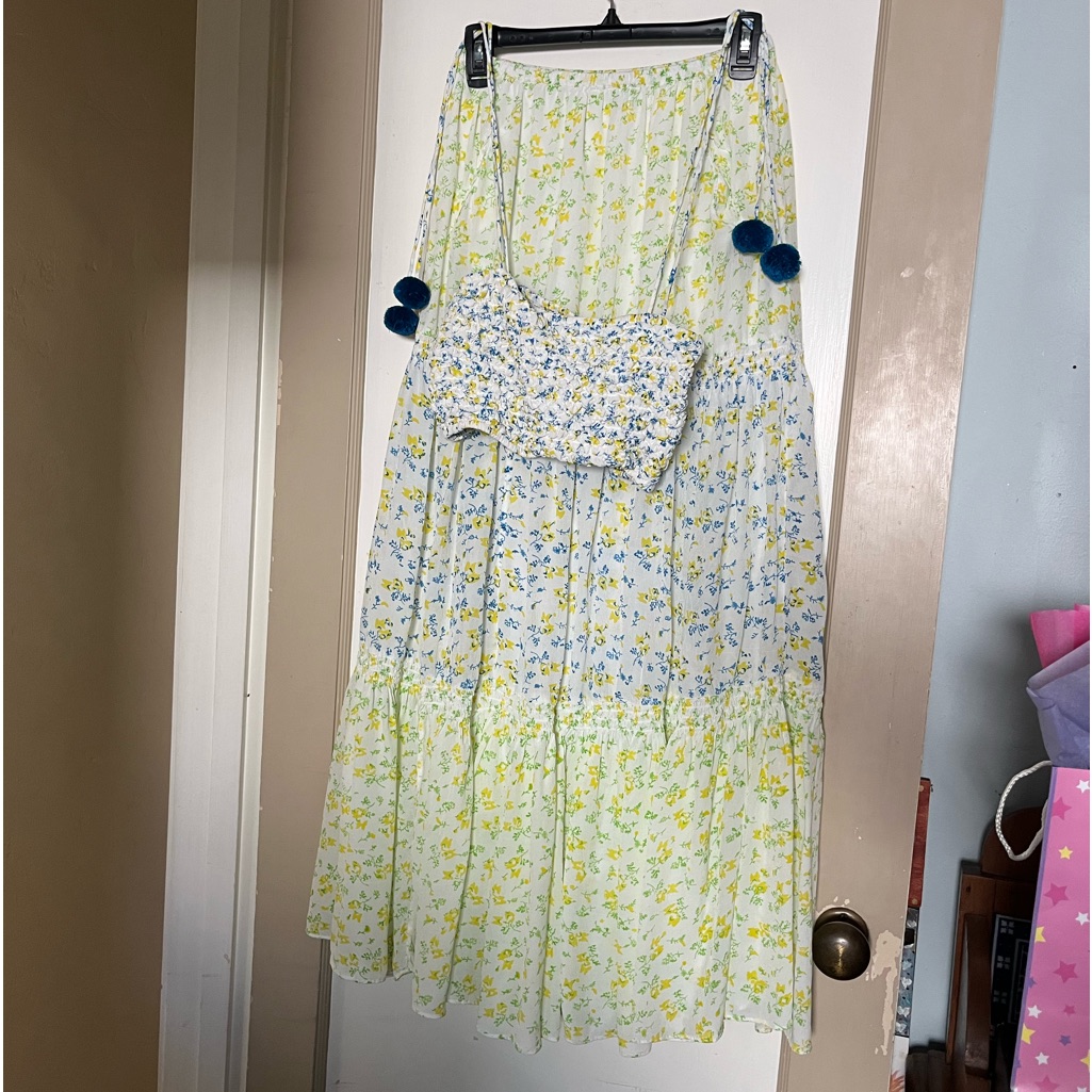 Ash & Eden 2 Piece Maxi Skirt & Top